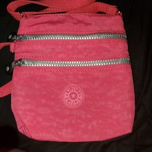 SMALL PINK KIPLING CROSSBODY